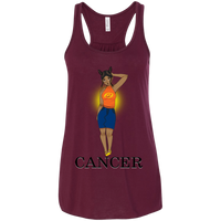 Cancer Inspired. Specially Designed Flowy Racerback Tank