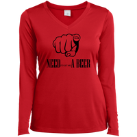 Need to Get Me a Beer (LS) Sports V-Neck