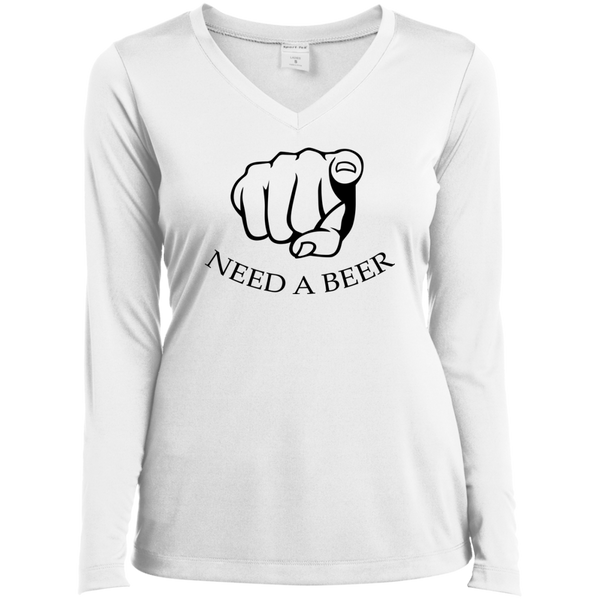 Need a Beer (LS) V-Neck