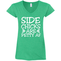 Side Chicks V-Neck (text only)