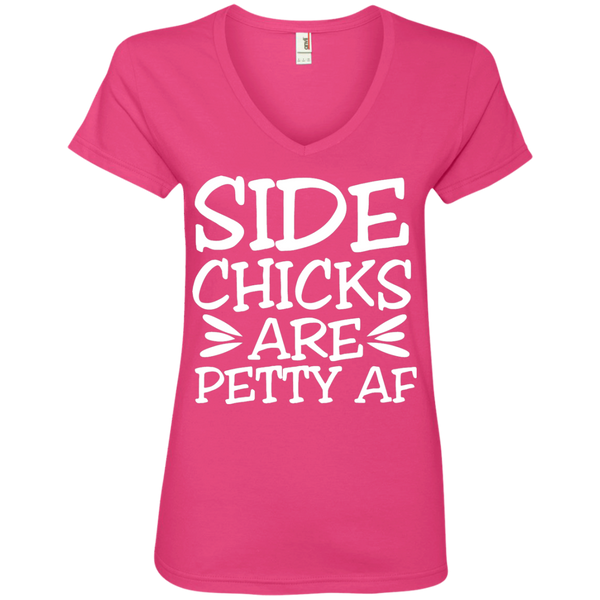 Side Chicks V-Neck (text only)