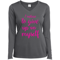 I Refuse (LS) Sports V- Neck