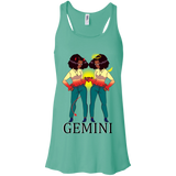 Gemini Inspired. Specially Designed Flowy Racerback Tank