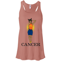 Cancer Inspired. Specially Designed Flowy Racerback Tank