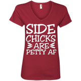Side Chicks V-Neck (text only)