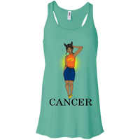 Cancer Inspired. Specially Designed Flowy Racerback Tank
