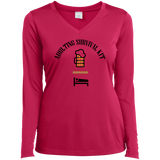 Adulting Survival Kit (LS) Sports V-Neck