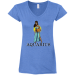 Aquarius Inspired. Specially Designed V-neck
