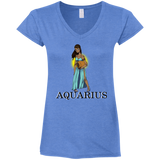Aquarius Inspired. Specially Designed V-neck