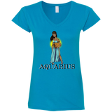 Aquarius Inspired. Specially Designed V-neck