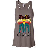 Gemini Inspired. Specially Designed Flowy Racerback Tank