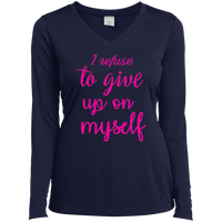 I Refuse (LS) Sports V- Neck