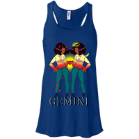 Gemini Inspired. Specially Designed Flowy Racerback Tank