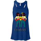 Gemini Inspired. Specially Designed Flowy Racerback Tank