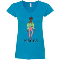 Pisces Inspired. Specially Designed V-neck