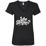 Who Sleepin? V-Neck