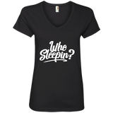 Who Sleepin? V-Neck