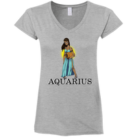 Aquarius Inspired. Specially Designed V-neck