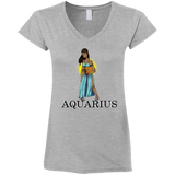 Aquarius Inspired. Specially Designed V-neck