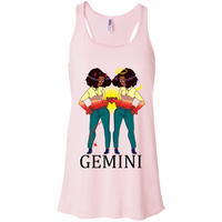 Gemini Inspired. Specially Designed Flowy Racerback Tank