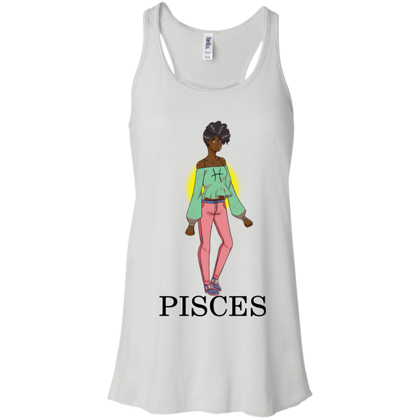 Pisces Inspired. Specially Designed Flowy Racerback Tank