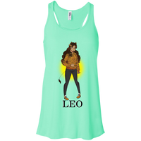 Leo Inspired. Specially Designed Flowy Racerback Tank
