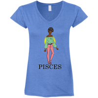 Pisces Inspired. Specially Designed V-neck