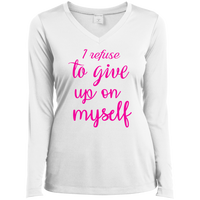 I Refuse (LS) Sports V- Neck