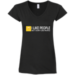 I Like People V-Neck