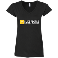 I Like People V-Neck