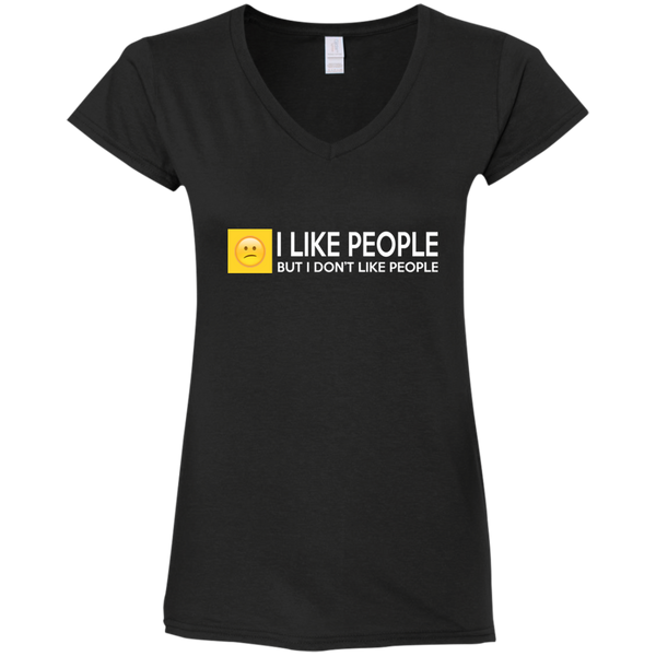 I Like People V-Neck