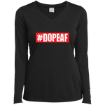 DopeAF LS Sports V-Neck