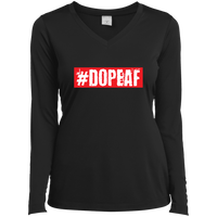 DopeAF LS Sports V-Neck