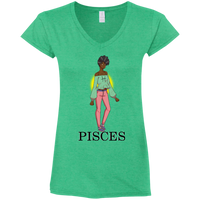Pisces Inspired. Specially Designed V-neck