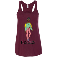 Pisces Inspired. Specially Designed Flowy Racerback Tank