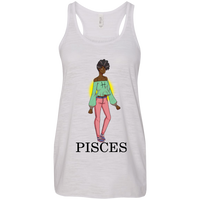 Pisces Inspired. Specially Designed Flowy Racerback Tank