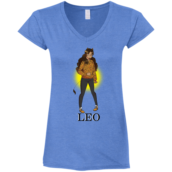 Leo Inspired. Specially Designed V-neck