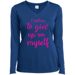 I Refuse (LS) Sports V- Neck