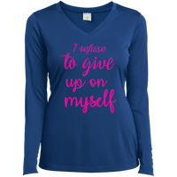 I Refuse (LS) Sports V- Neck