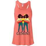 Gemini Inspired. Specially Designed Flowy Racerback Tank