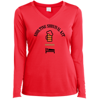 Adulting Survival Kit (LS) Sports V-Neck