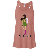 Virgo Inspired. Specially Designed Flowy Racerback Tank