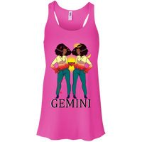 Gemini Inspired. Specially Designed Flowy Racerback Tank