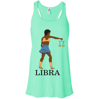 Libra Inspired. Specially Designed Flowy Racerback Tank