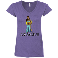 Aquarius Inspired. Specially Designed V-neck