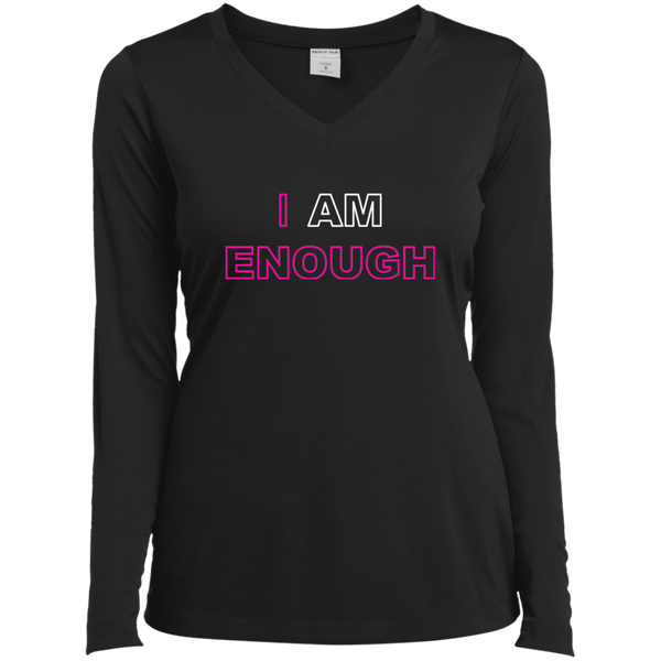 Enough (LS) Sports V-Neck