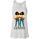 Gemini Inspired. Specially Designed Flowy Racerback Tank
