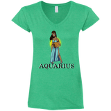 Aquarius Inspired. Specially Designed V-neck
