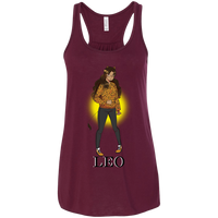 Leo Inspired. Specially Designed Flowy Racerback Tank
