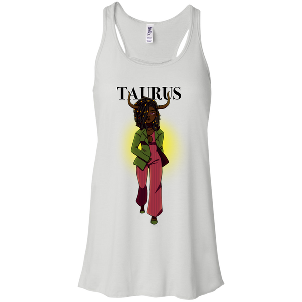 Taurus Inspired. Specially Designed Flowy Racerback Tank